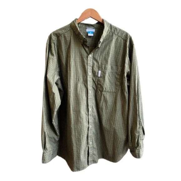 Men's Columbia Long Sleeve Button Down Shirt. Size XXL - Picture 1 of 3